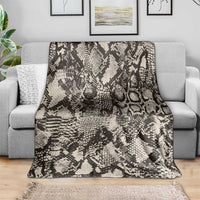 Wild Animal Skins Blanket Snake and Crocodile Mix Skin - Wonder Print Shop