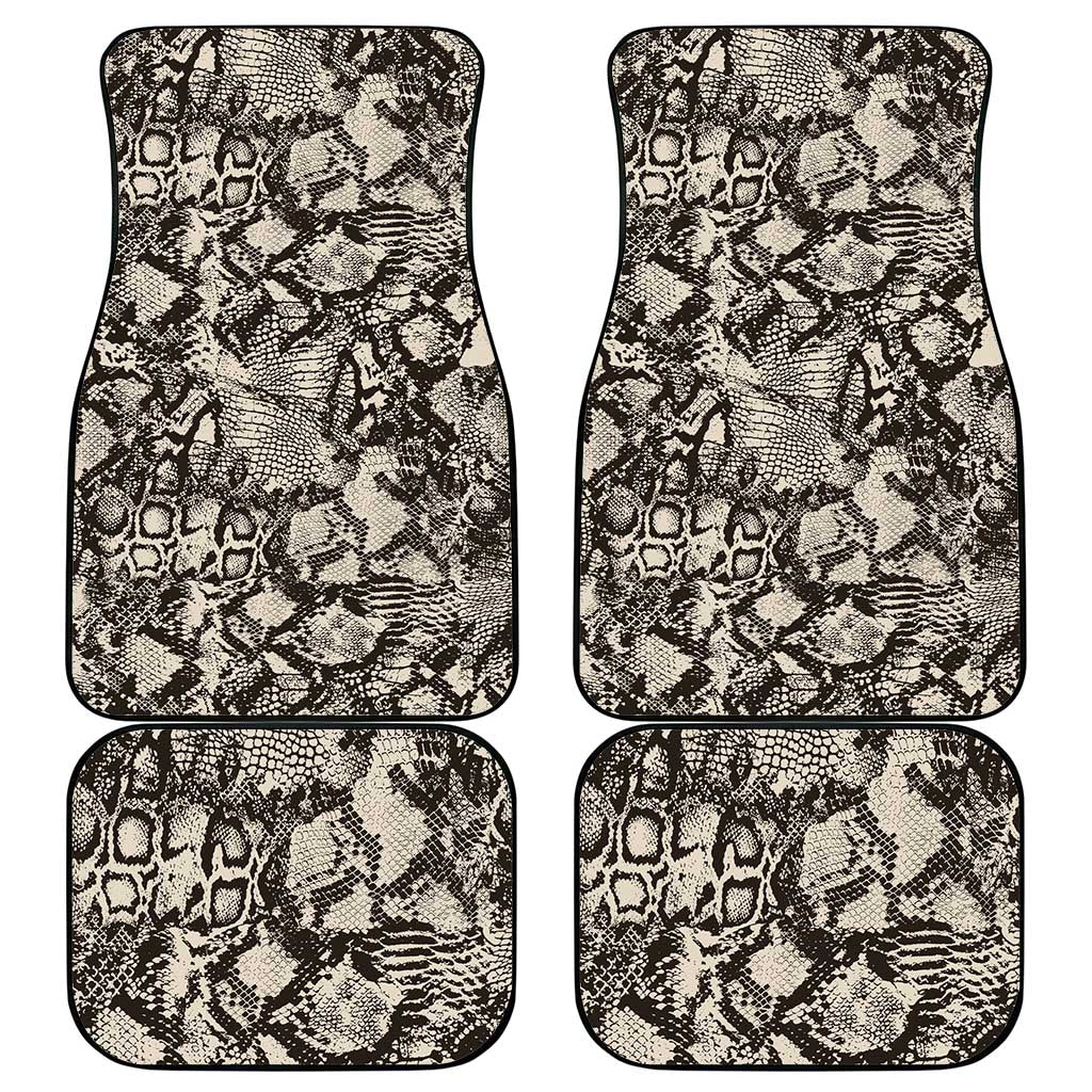 Wild Animal Skins Car Mats Snake and Crocodile Mix Skin - Wonder Print Shop