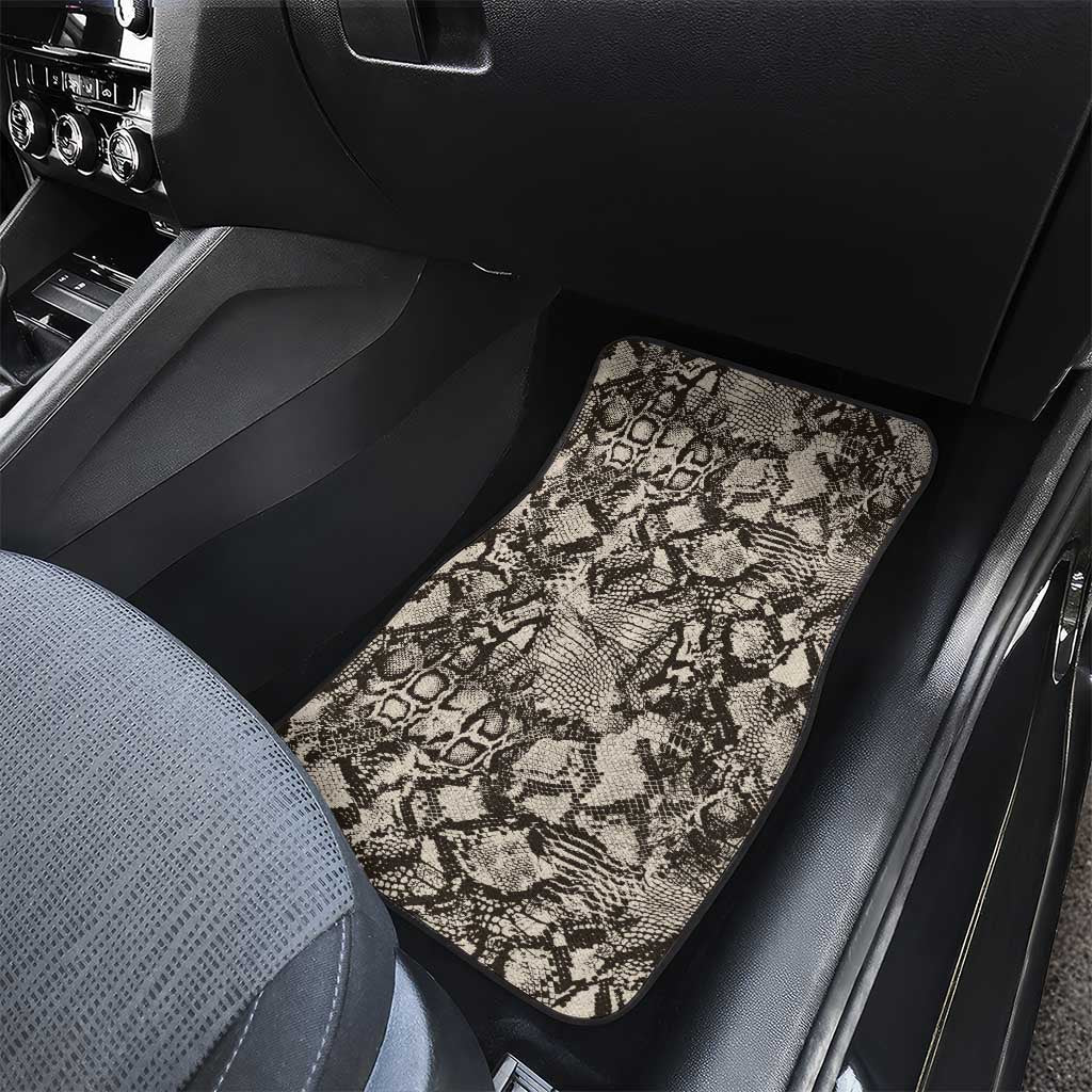 Wild Animal Skins Car Mats Snake and Crocodile Mix Skin - Wonder Print Shop
