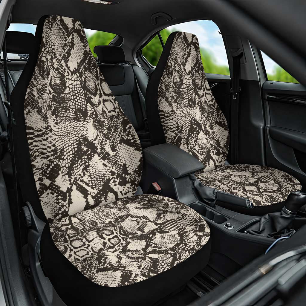 Wild Animal Skins Car Seat Cover Snake and Crocodile Mix Skin - Wonder Print Shop