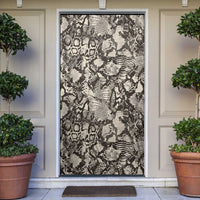 Wild Animal Skins Door Cover Snake and Crocodile Mix Skin - Wonder Print Shop