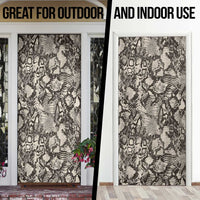 Wild Animal Skins Door Cover Snake and Crocodile Mix Skin - Wonder Print Shop