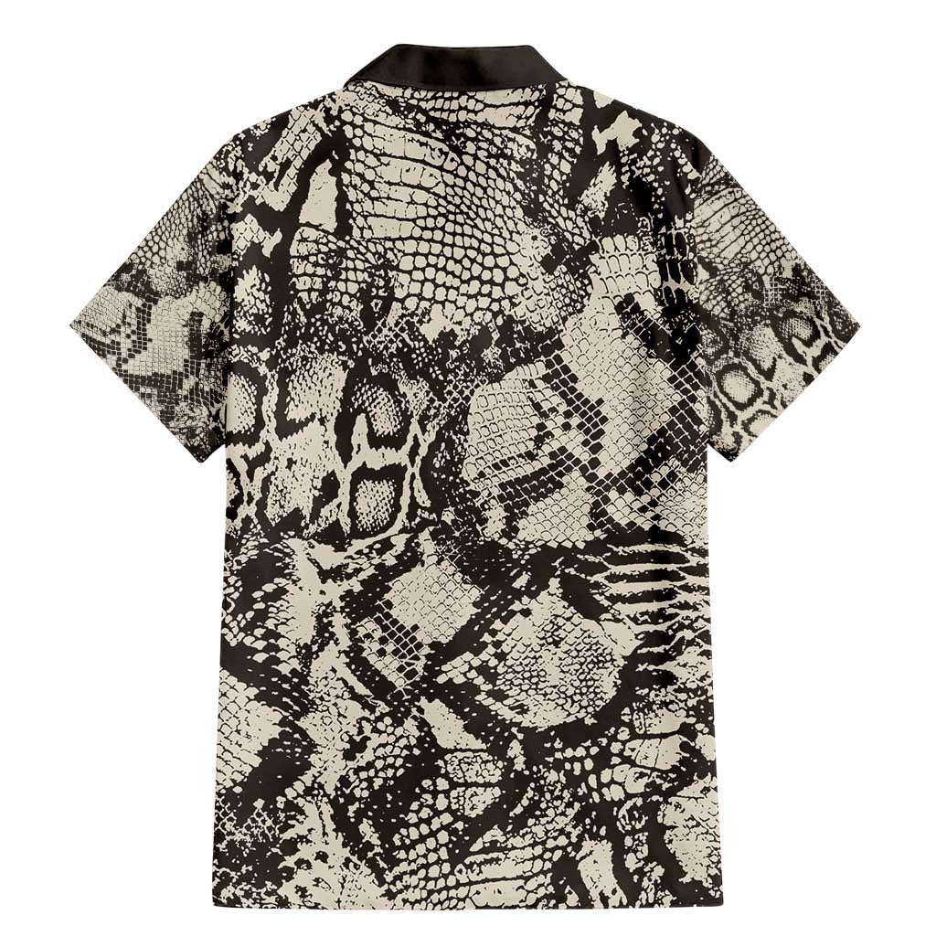 Wild Animal Skins Family Matching Mermaid Dress and Hawaiian Shirt Snake and Crocodile Mix Skin - Wonder Print Shop