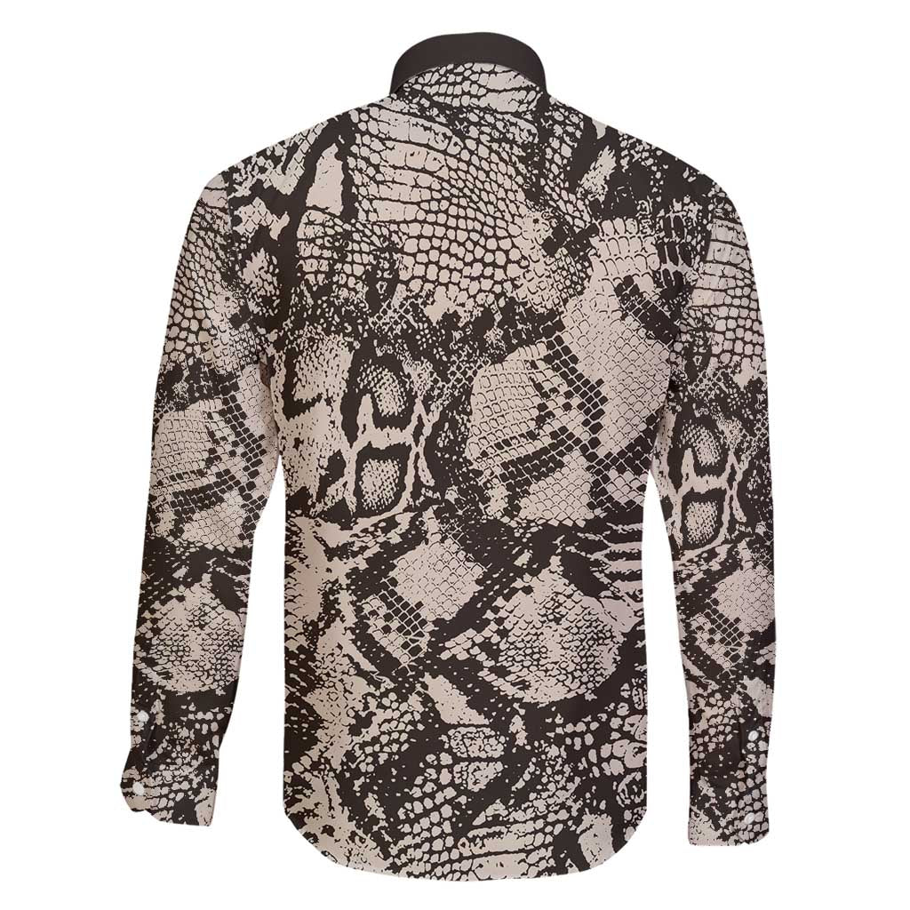 Wild Animal Skins Family Matching Short Sleeve Bodycon Dress and Hawaiian Shirt Snake and Crocodile Mix Skin - Wonder Print Shop