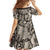 Wild Animal Skins Family Matching Summer Maxi Dress and Hawaiian Shirt Snake and Crocodile Mix Skin - Wonder Print Shop