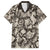 Wild Animal Skins Family Matching Summer Maxi Dress and Hawaiian Shirt Snake and Crocodile Mix Skin - Wonder Print Shop