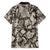 Wild Animal Skins Family Matching Summer Maxi Dress and Hawaiian Shirt Snake and Crocodile Mix Skin - Wonder Print Shop