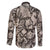 Wild Animal Skins Family Matching Summer Maxi Dress and Hawaiian Shirt Snake and Crocodile Mix Skin - Wonder Print Shop