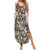 Wild Animal Skins Family Matching Summer Maxi Dress and Hawaiian Shirt Snake and Crocodile Mix Skin - Wonder Print Shop
