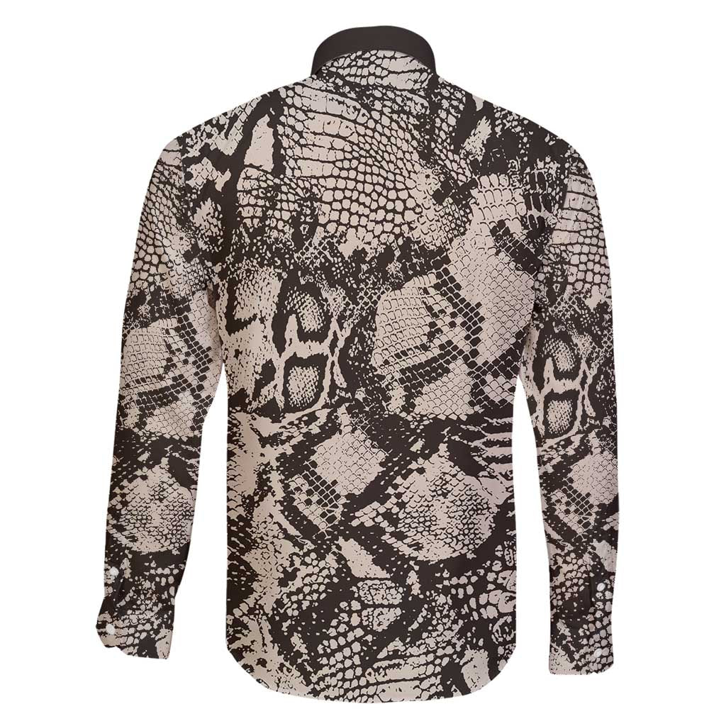 Wild Animal Skins Family Matching Tank Maxi Dress and Hawaiian Shirt Snake and Crocodile Mix Skin - Wonder Print Shop