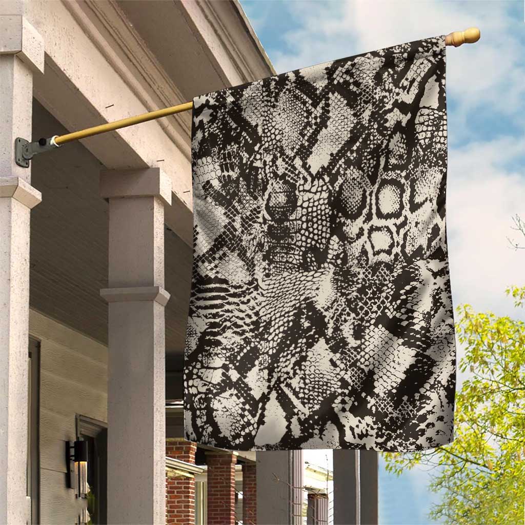 Wild Animal Skins Garden Flag Snake and Crocodile Mix Skin - Wonder Print Shop