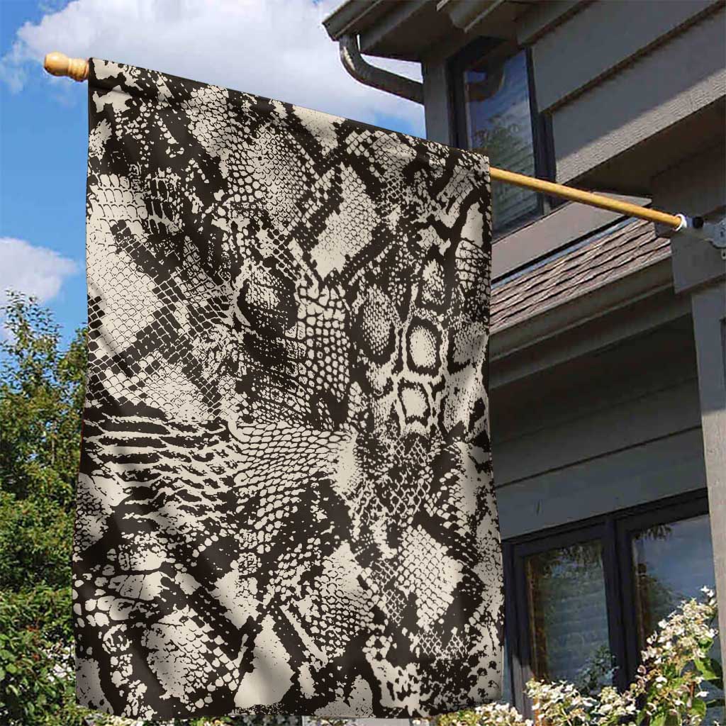 Wild Animal Skins Garden Flag Snake and Crocodile Mix Skin - Wonder Print Shop