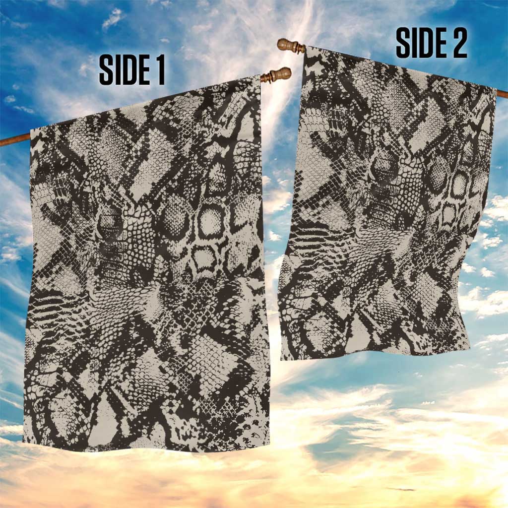 Wild Animal Skins Garden Flag Snake and Crocodile Mix Skin - Wonder Print Shop