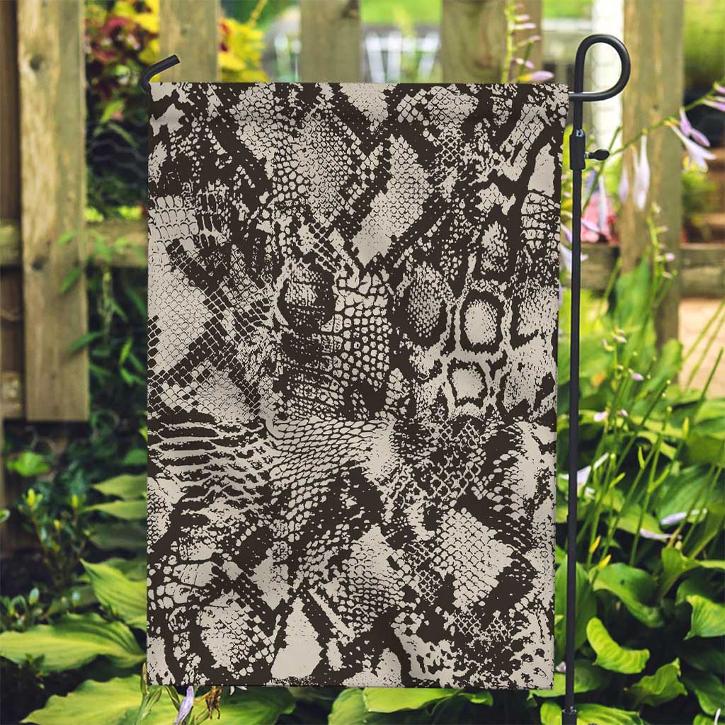 Wild Animal Skins Garden Flag Snake and Crocodile Mix Skin - Wonder Print Shop