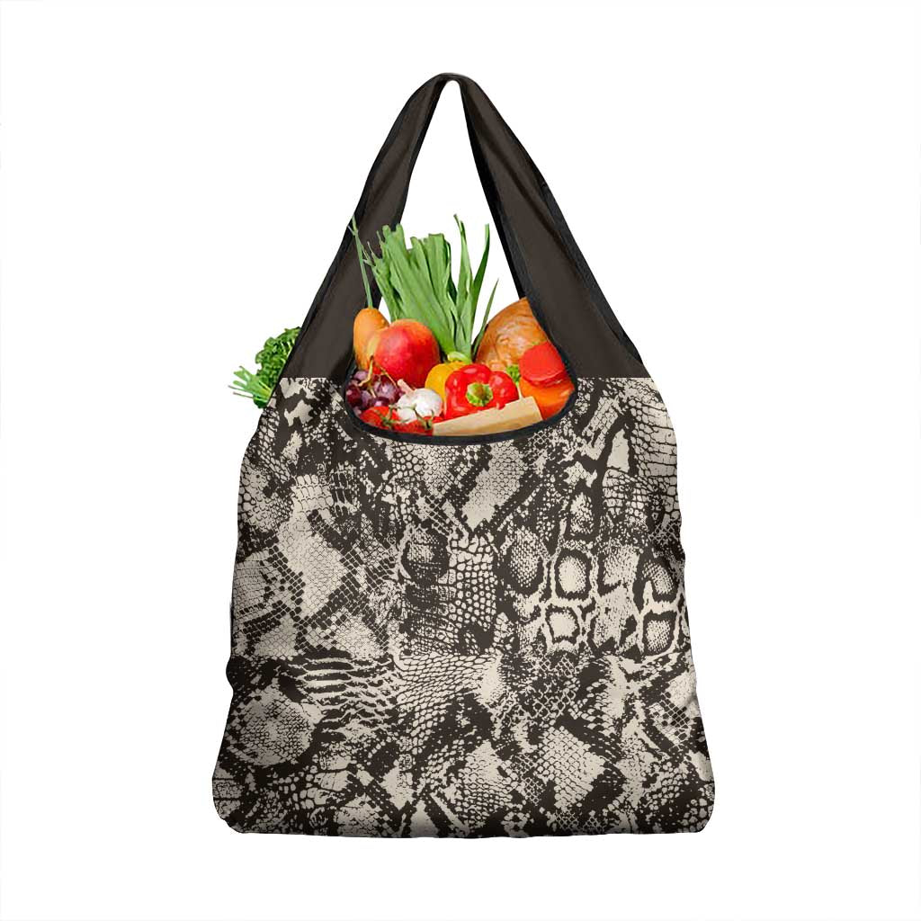 Wild Animal Skins Grocery Bag Snake and Crocodile Mix Skin - Wonder Print Shop