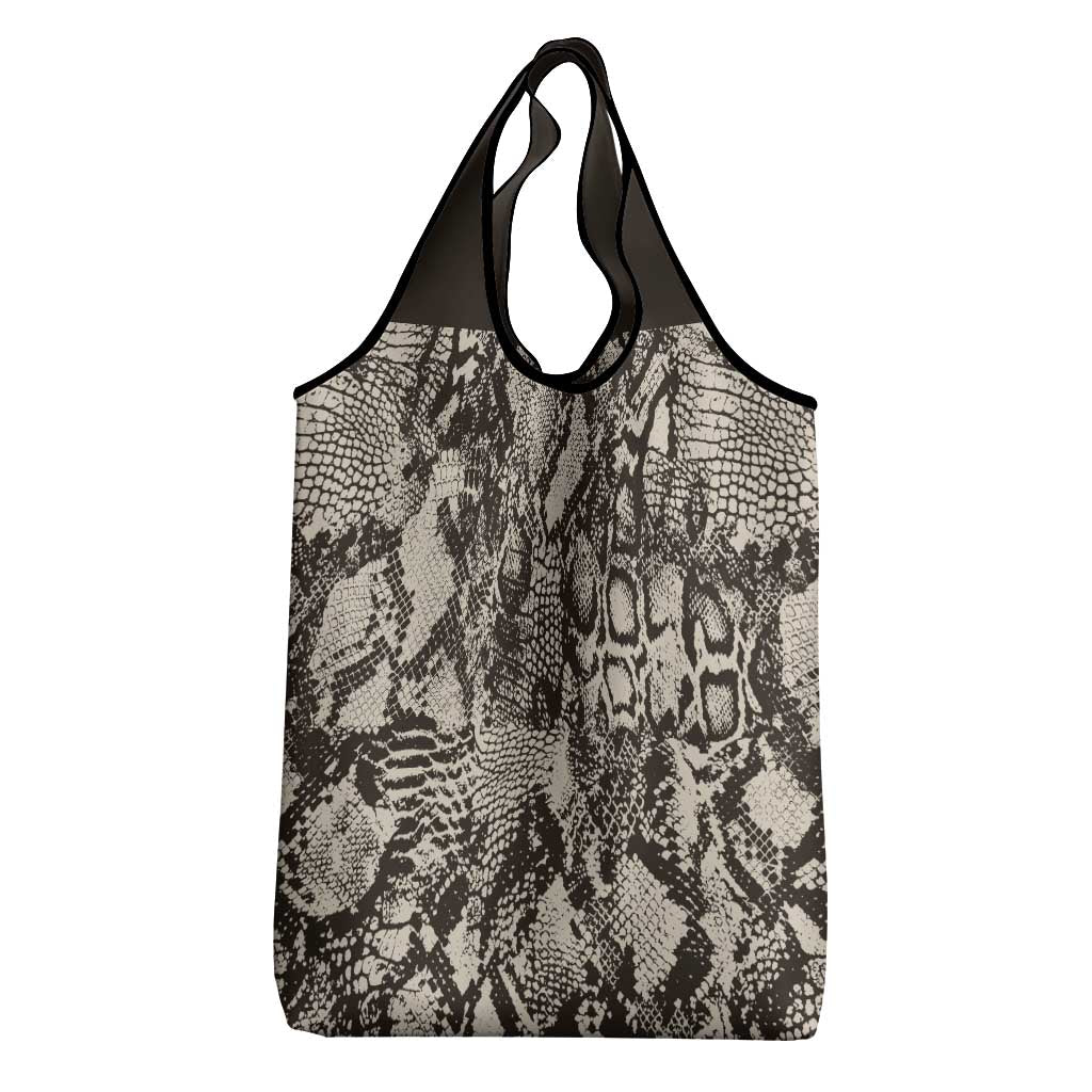 Wild Animal Skins Grocery Bag Snake and Crocodile Mix Skin - Wonder Print Shop