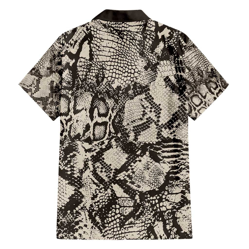 Wild Animal Skins Hawaiian Shirt Snake and Crocodile Mix Skin - Wonder Print Shop