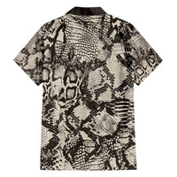 Wild Animal Skins Hawaiian Shirt Snake and Crocodile Mix Skin - Wonder Print Shop