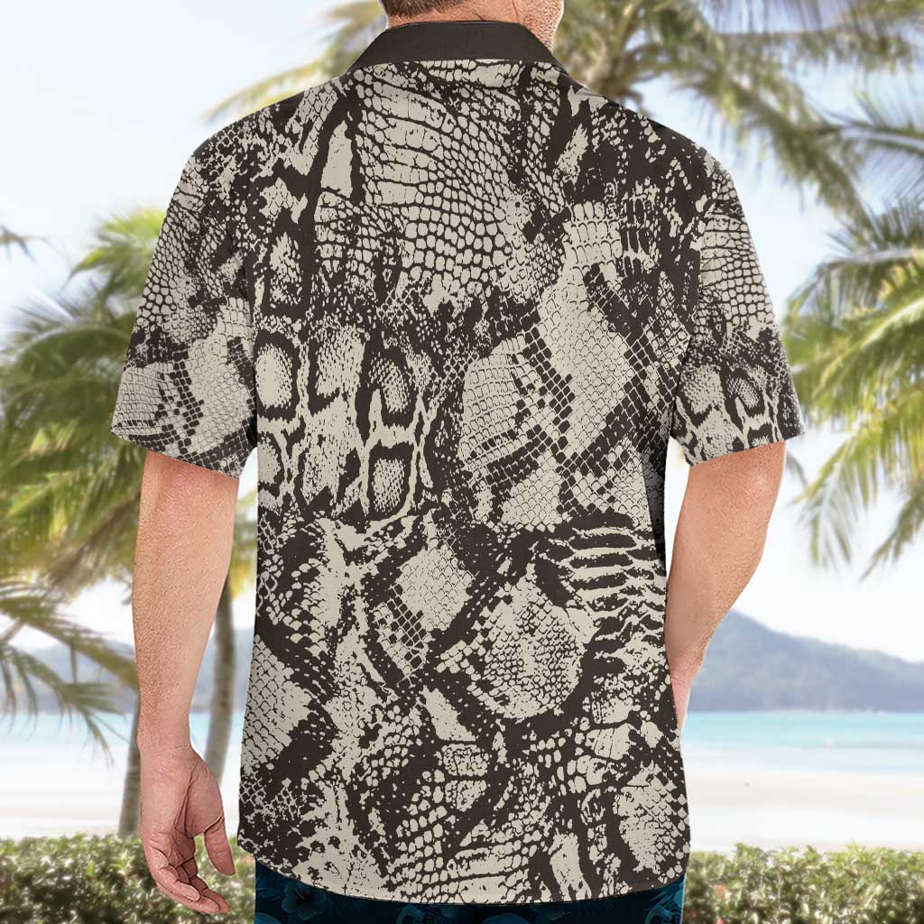 Wild Animal Skins Hawaiian Shirt Snake and Crocodile Mix Skin - Wonder Print Shop