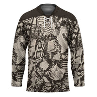 Wild Animal Skins Hockey Jersey Snake and Crocodile Mix Skin - Wonder Print Shop
