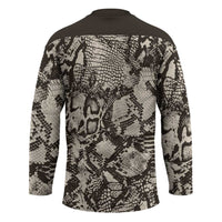 Wild Animal Skins Hockey Jersey Snake and Crocodile Mix Skin - Wonder Print Shop