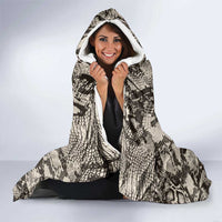 Wild Animal Skins Hooded Blanket Snake and Crocodile Mix Skin - Wonder Print Shop