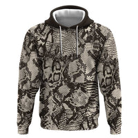 Wild Animal Skins Hoodie Snake and Crocodile Mix Skin - Wonder Print Shop
