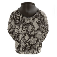 Wild Animal Skins Hoodie Snake and Crocodile Mix Skin - Wonder Print Shop