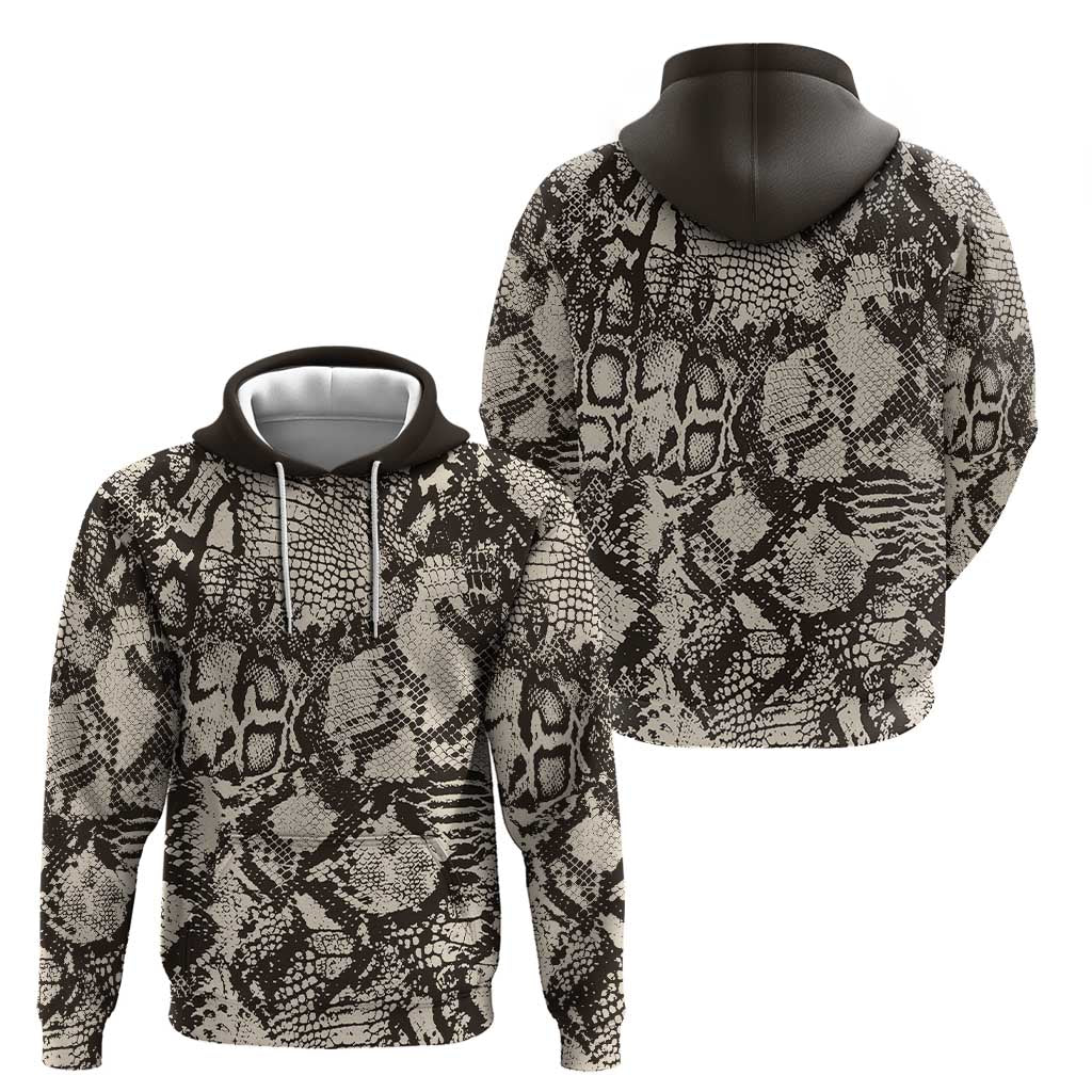 Wild Animal Skins Hoodie Snake and Crocodile Mix Skin - Wonder Print Shop