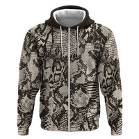 Wild Animal Skins Hoodie Snake and Crocodile Mix Skin - Wonder Print Shop