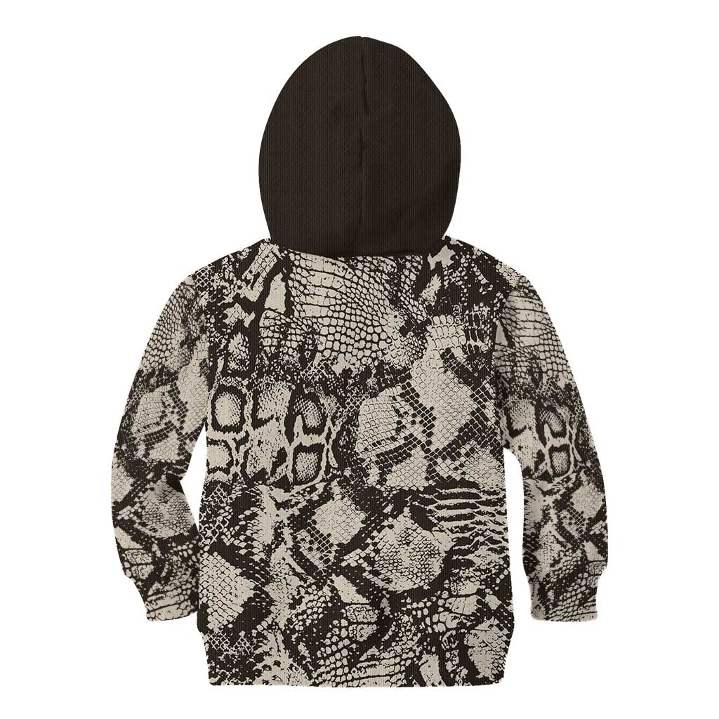 Wild Animal Skins Kid Hoodie Snake and Crocodile Mix Skin - Wonder Print Shop