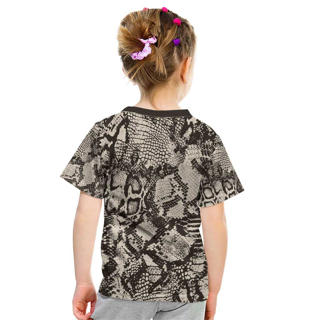 Wild Animal Skins Kid T Shirt Snake and Crocodile Mix Skin - Wonder Print Shop