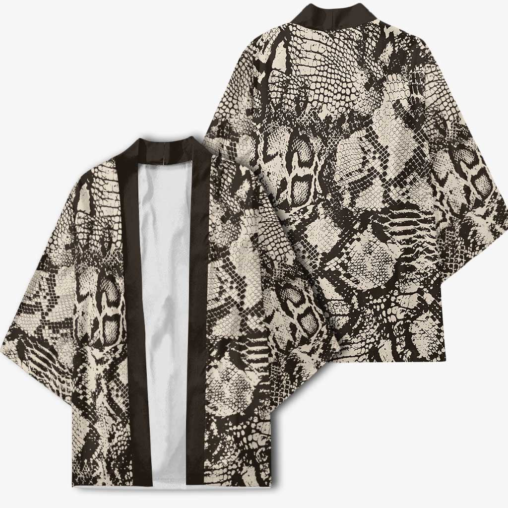 Wild Animal Skins Kimono Snake and Crocodile Mix Skin - Wonder Print Shop