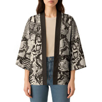 Wild Animal Skins Kimono Snake and Crocodile Mix Skin - Wonder Print Shop