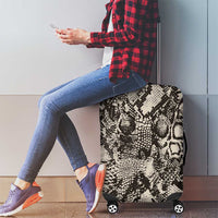 Wild Animal Skins Luggage Cover Snake and Crocodile Mix Skin - Wonder Print Shop