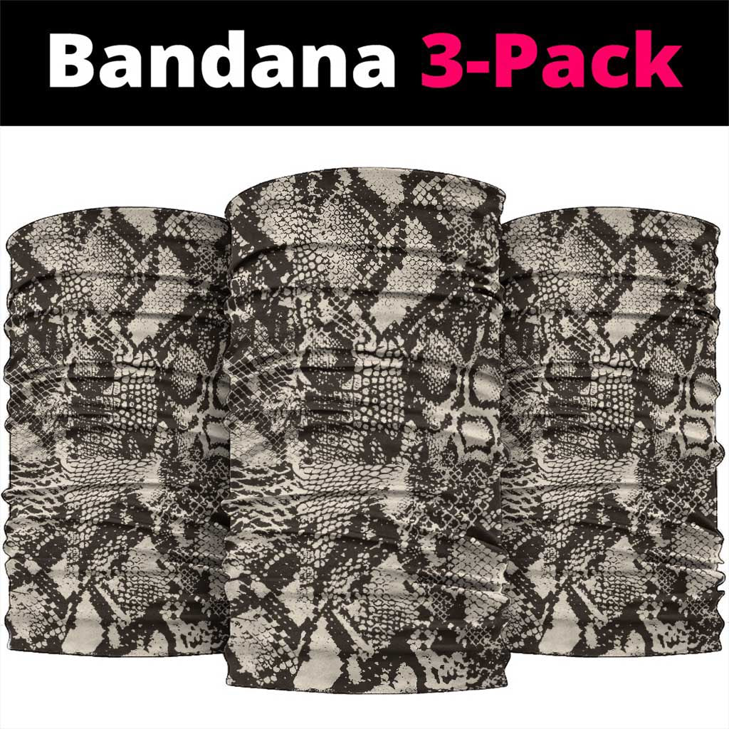 Wild Animal Skins Neck Gaiter Snake and Crocodile Mix Skin - Wonder Print Shop