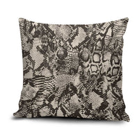 Wild Animal Skins Pillow Cover Snake and Crocodile Mix Skin - Wonder Print Shop