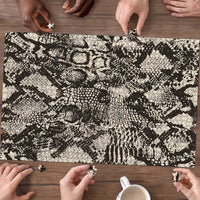 Wild Animal Skins Puzzle Snake and Crocodile Mix Skin - Wonder Print Shop
