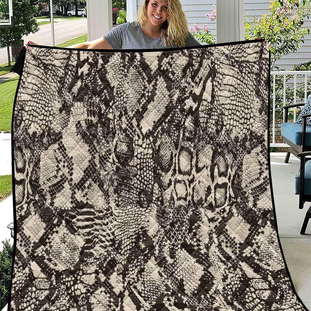 Wild Animal Skins Quilt Snake and Crocodile Mix Skin - Wonder Print Shop
