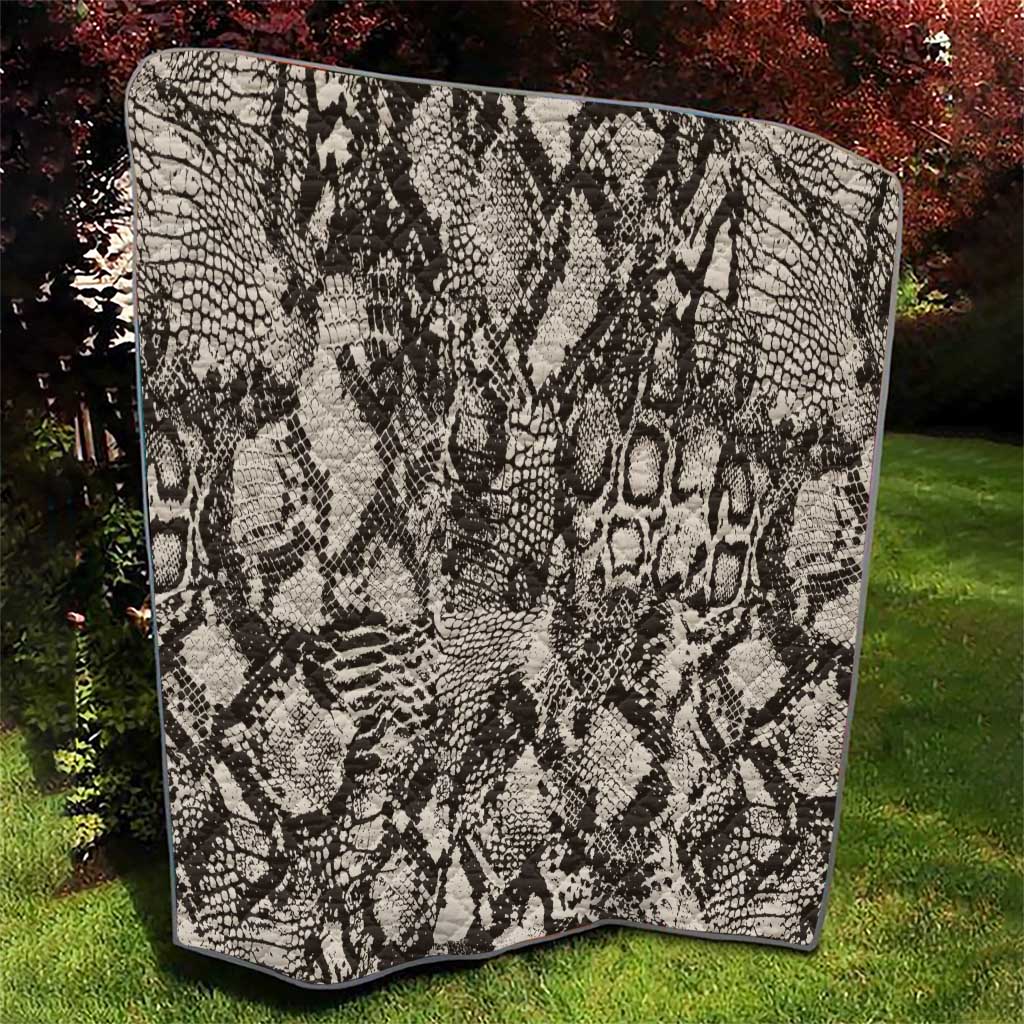 Wild Animal Skins Quilt Snake and Crocodile Mix Skin - Wonder Print Shop