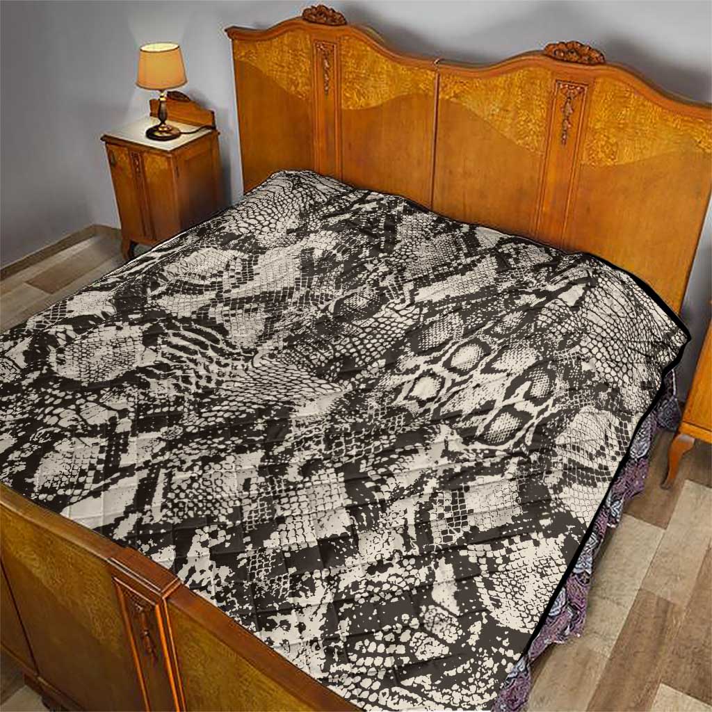 Wild Animal Skins Quilt Snake and Crocodile Mix Skin - Wonder Print Shop