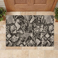 Wild Animal Skins Rubber Doormat Snake and Crocodile Mix Skin - Wonder Print Shop