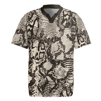 Wild Animal Skins Rugby Jersey Snake and Crocodile Mix Skin - Wonder Print Shop