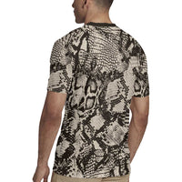 Wild Animal Skins Rugby Jersey Snake and Crocodile Mix Skin - Wonder Print Shop