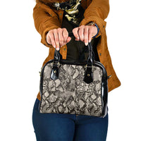 Wild Animal Skins Shoulder Handbag Snake and Crocodile Mix Skin - Wonder Print Shop