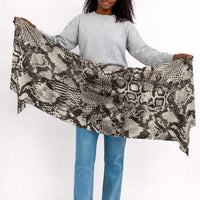 African Wild Animal Skins Simple Headwrap Snake and Crocodile Mix Skin