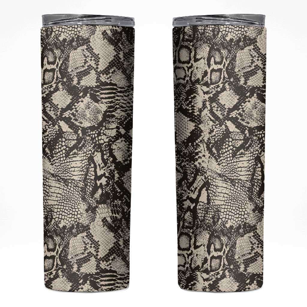Wild Animal Skins Skinny Tumbler Snake and Crocodile Mix Skin - Wonder Print Shop
