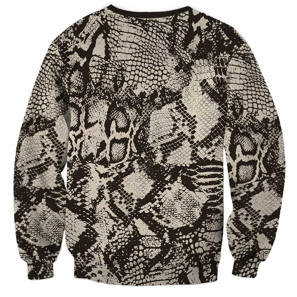 Wild Animal Skins Sweatshirt Snake and Crocodile Mix Skin - Wonder Print Shop