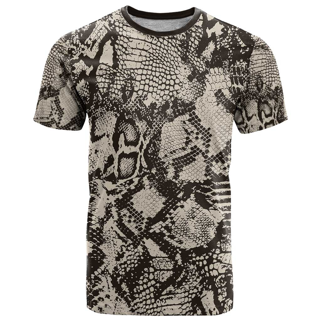 Wild Animal Skins T Shirt Snake and Crocodile Mix Skin - Wonder Print Shop