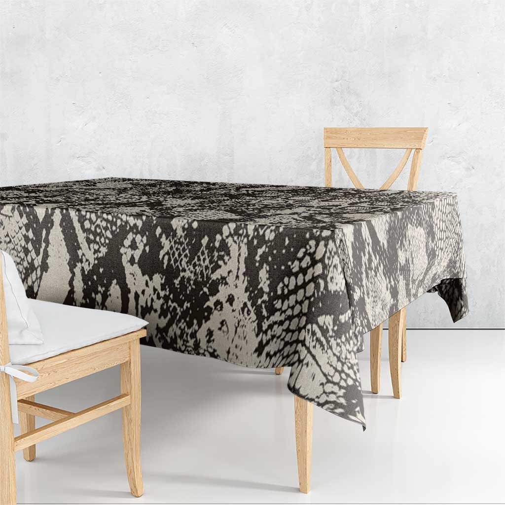 Wild Animal Skins Tablecloth Snake and Crocodile Mix Skin - Wonder Print Shop